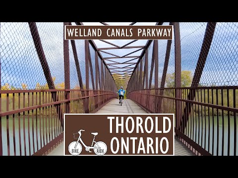 Adventure Awaits! 🚴‍♀️ 4K Bike Ride Through Thorold, Ontario 🌳 | Scenic Trails &amp; Hidden Gems